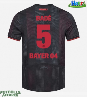 Bayer Leverkusen Loic Bade #5 Hemmatröja 2025-26 Kortärmad